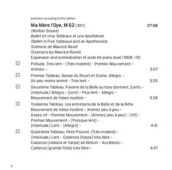 SACD Maurice Ravel: Ma Mère L'Oye / Boléro / Valses Nobles Et Sentimentales / Pavane Pour Une Infante Défunte / Alborada Del Gracioso / La Valse
