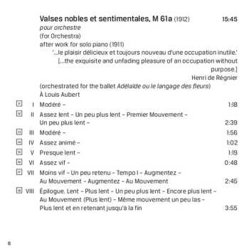 SACD Maurice Ravel: Ma Mère L'Oye / Boléro / Valses Nobles Et Sentimentales / Pavane Pour Une Infante Défunte / Alborada Del Gracioso / La Valse