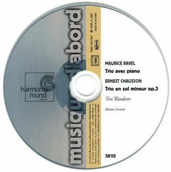 CD Maurice Ravel: Piano Trios