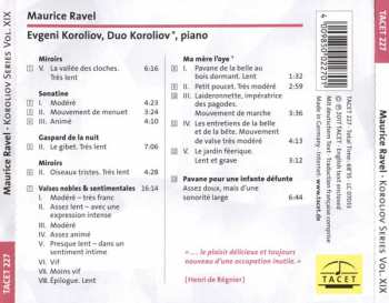 CD Maurice Ravel: Works For Piano