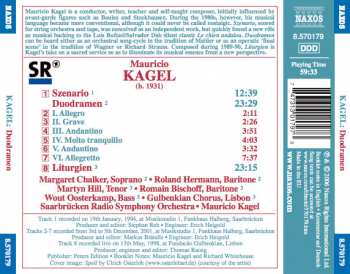 CD Rundfunk-Sinfonieorchester Saarbrücken: Duodramen • Szenario • Liturgien