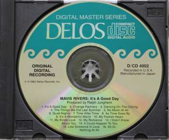 CD Mavis Rivers: It's A Good Day