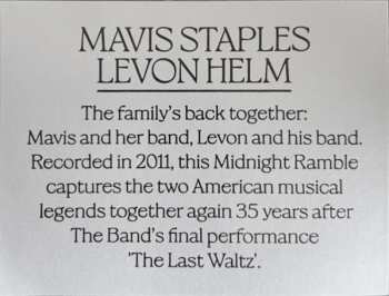 2LP Mavis Staples: Carry Me Home
