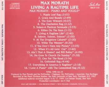 CD Max Morath: Living A Ragtime Life