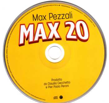 CD Max Pezzali: Max 20