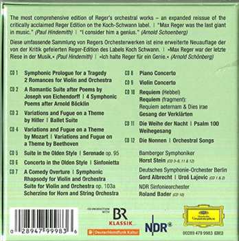 12CD/Caja Max Reger: Orchestral Edition