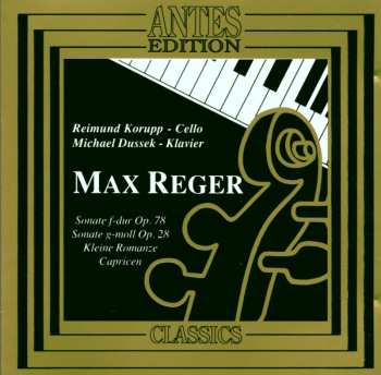 Album Max Reger: Sonaten Für Cello & Klavier Nr.2 & 3
