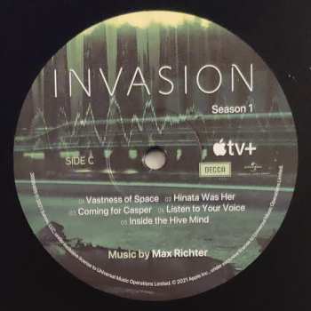 2LP Max Richter: Invasion: Season 1 (Apple TV+ Original Series Soundtrack)