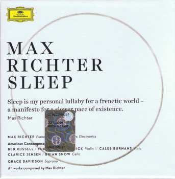 8CD/Caja/Blu-ray Max Richter: Sleep
