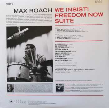 LP Max Roach: We Insist! Freedom Now Suite