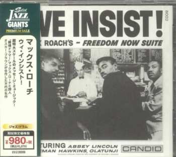 CD Max Roach: We Insist! Max Roach's Freedom Now Suite