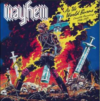 2LP Mayhem: As The World Burns - Complete Recordings 1984-1987 CLR | LTD