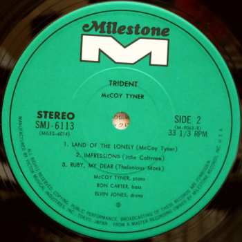 LP McCoy Tyner: Trident