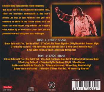 2CD Meat Loaf: Live At The Bottom Line, NY 28 Nov '77