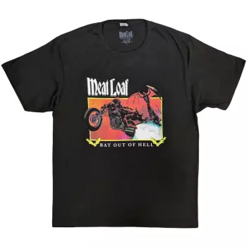 Camiseta Bat Out Of Hell Rectangle