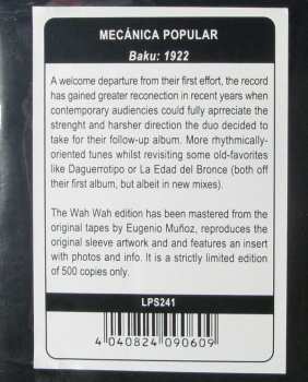 LP Mecanica Popular: Baku: 1922 LTD