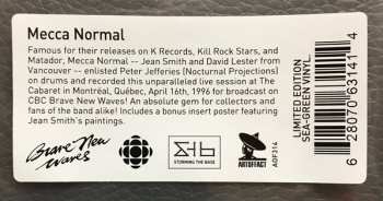 LP Mecca Normal: Brave New Waves Session LTD | CLR