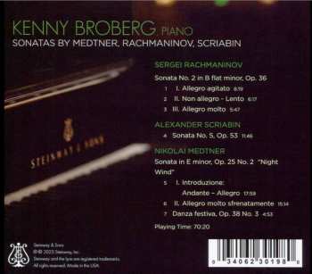 CD Sergei Vasilyevich Rachmaninoff: Sonatas