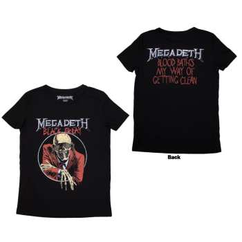 Mercancía Megadeth: Megadeth Ladies T-shirt: Black Friday (back Print) (small) S