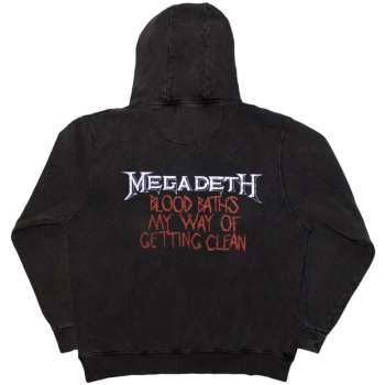 Mercancía Megadeth: Megadeth Unisex Pullover Hoodie: Black Friday (back Print & Wash Collection) (small) S