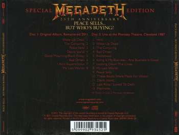 2CD Megadeth: Peace Sells... But Who's Buying? DLX