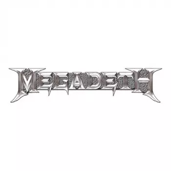 Placa Chrome Logo Megadeth