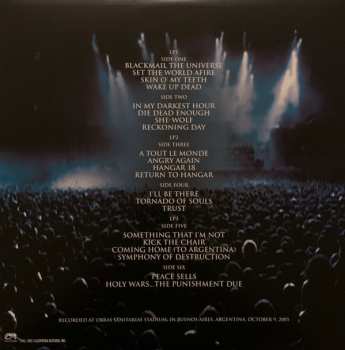 3LP Megadeth: A Night In Buenos Aires LTD
