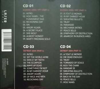 4CD Megadeth: Total Destruction
