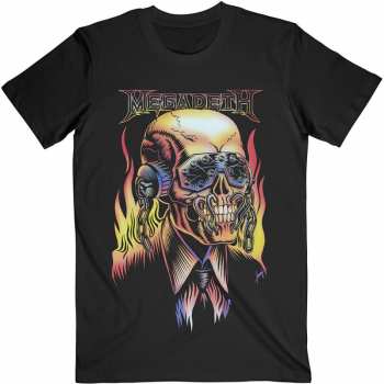 Mercancía Megadeth: Tričko Flaming Vic  S