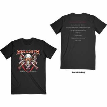 Mercancía Megadeth: Tričko Killing Is My Business  S