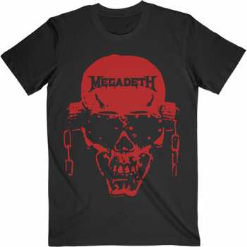 Mercancía Megadeth: Tričko Vic Hi-contrast Red  S