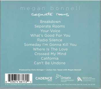 CD Megan Bonnell: Separate Rooms
