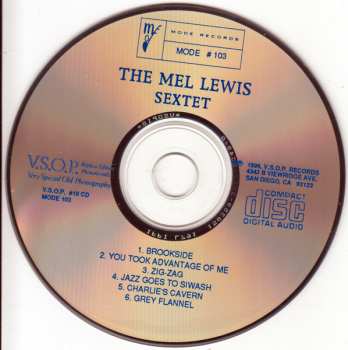 CD Mel Lewis Sextet: Mel Lewis Sextet