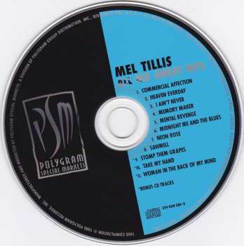 CD Mel Tillis: All His Great Hits