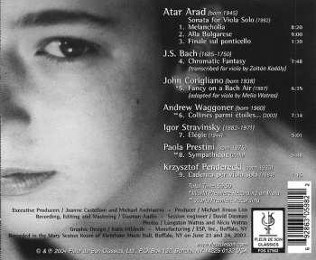 CD Melia Watras: Viola Solo