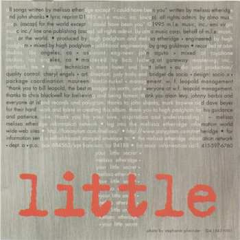 CD Melissa Etheridge: Your Little Secret