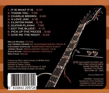 CD Melvin Sparks: It Is What It Is