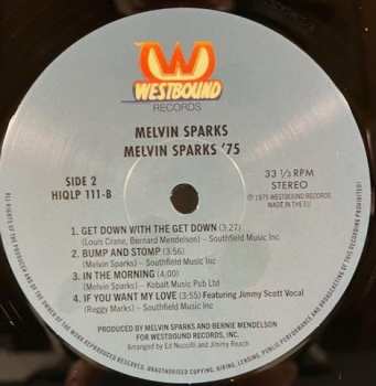 LP Melvin Sparks: Melvin Sparks '75