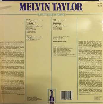 LP Melvin Taylor: Plays The Blues For You LTD