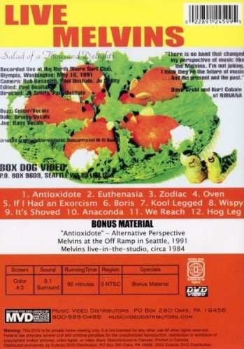 DVD Melvins: Salad Of A Thousand Delights