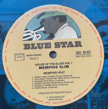 LP Memphis Slim: Memphis Heat CLR