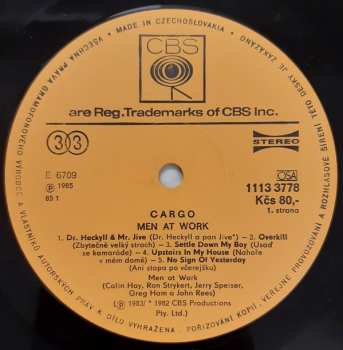 LP Men At Work: Cargo
