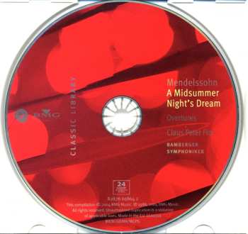 CD Felix Mendelssohn-Bartholdy: A Midsummer Night's Dream / Overtures