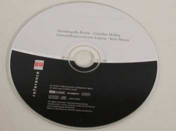 CD Felix Mendelssohn-Bartholdy: Ein Sommernachtstraum / Das Märchen Von Der Schönen Melusine; Meeresstille Und Glückliche Fahrt