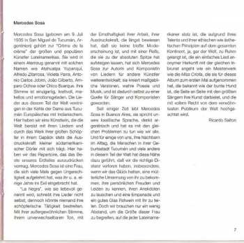 CD Mercedes Sosa: Misa Criolla