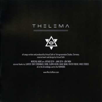 CD Merciful Nuns: Thelema VIII