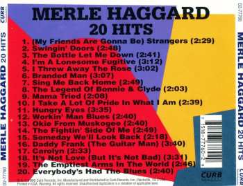CD Merle Haggard: 20 Hits