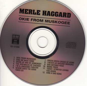CD Merle Haggard: Okie From Muskogee