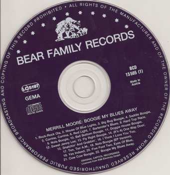 2CD Merrill Moore: Boogie My Blues Away