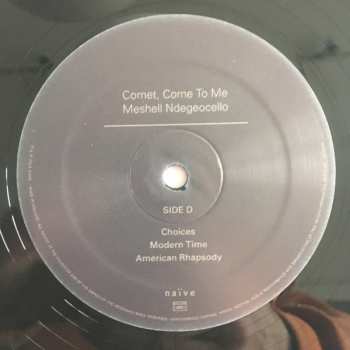 2LP Me'Shell NdegéOcello: Comet, Come To Me